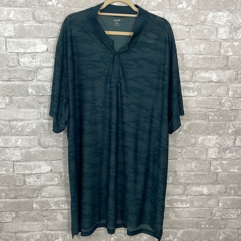Old Navy Active Core Blue Camo Shirt